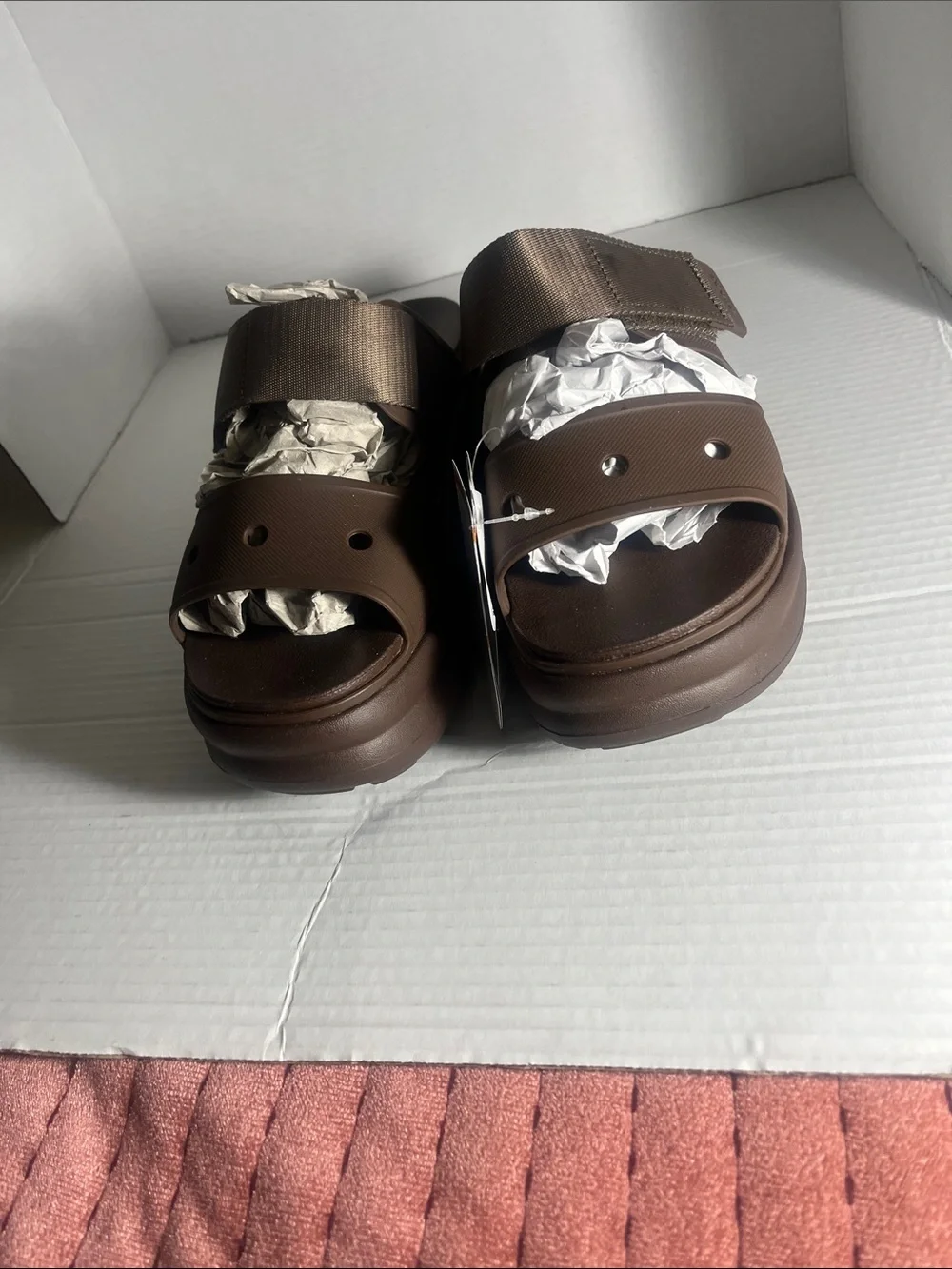Crocs Scho Two Strap sandal size 10 New
